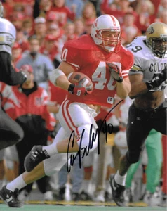CORY SCHLESINGER NEBRASKA CORNHUSKERS AUTOGRAPHED SIGNED 8" x 10" PHOTO W/ COA - Picture 1 of 1