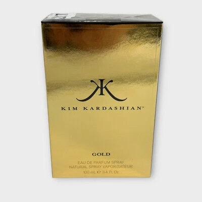 Kim Kardashian Gold de Kim Kardashian 3,4 OZ eau de parfum spray para mujer nuevo Foto 1 de 3