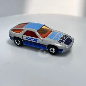 Matchbox Porsche 928 #59 grey Vintage 1984 Macau Clean - Picture 1 of 7