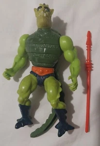 Whiplash 100% Complete Figure Vintage MOTU He-Man heman Masters of the Universe - Picture 1 of 4