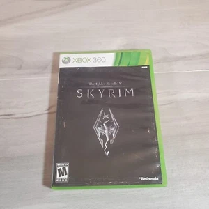 The Elder Scrolls V: Skyrim Xbox 360 Video Game Tested w Manual & Case - Picture 1 of 14
