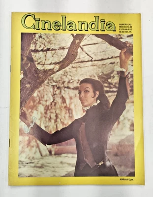 CINELANDIA, No.342 NOVEMBER 1972 MARIA FELIX / RAQUEL OLMEDO / FRANK SINATRA - Image 1 of 4