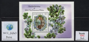 WC1_24343.BRIT. COL.:JAMAICA. Royal Baby 1982 souv. hoja. Sc. 545. MNH - Imagen 1 de 1