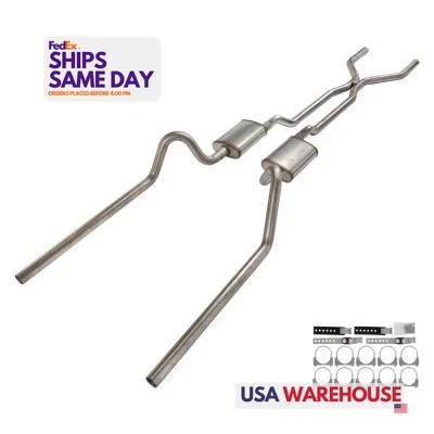 Kit de sistema de escape Pypes PYPSFF41S para Ford Fairlane 1966-71 Performance Foto 1 de 4