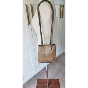 Villager Liz Claiborne Gold Metallic Mini Baguette Schultertasche Handtasche Y2K Party - Bild 1 von 9