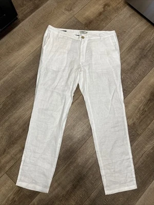 Pantalón Hombre Free Line Athens, 100% Lino Talla 36 Nuevo Sin Etiquetas Foto 1 de 4