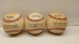 Vintage Rawlings 60CC & 80CC Baseball Official League Cork Center Baseball Lot - Bild 1 von 6