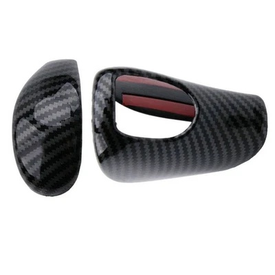 1 Set Car Interior Gear Shift Knob Trim Carbon Fiber For Nissan X-Trail /Teana Foto 1 de 4