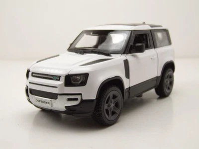 Land Rover Defender 90 Bianco Modellino 1:24 Rastar - Immagine 1 di 4