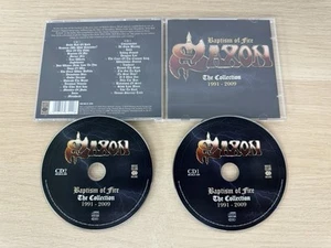 Saxon - Baptism Of Fire: The Collection (1991-2009) - 2 CD Set - 2016 UK Import - Foto 1 di 9