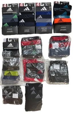 Adidas Boys' Performance Aeroready Boxer Briefs 3 or 4PK; Size S(6-8), M(10-12) - Image 1 of 2