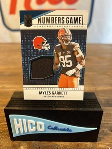 2024 Panini Donruss Elite Numbers Game Jerseys Myles Garrett #NG-MGA /500 - Bild 1 von 3