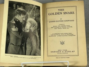 THE GOLDEN SNARE (1921) JAMES OLIVER CURWOOD - PHOTOS FROM MOVIE- WALLACE BERRY - Imagen 1 de 3