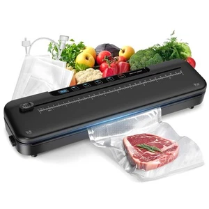 Vacuum Sealer Machine for Food Preservation, 6-in-1 Food Sealer for Freshness... - Bild 1 von 8