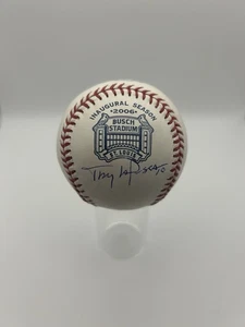Tony LaRussa Signed Busch Stadium Inaugural Season Logo Baseball PSA Certified - Picture 1 of 5