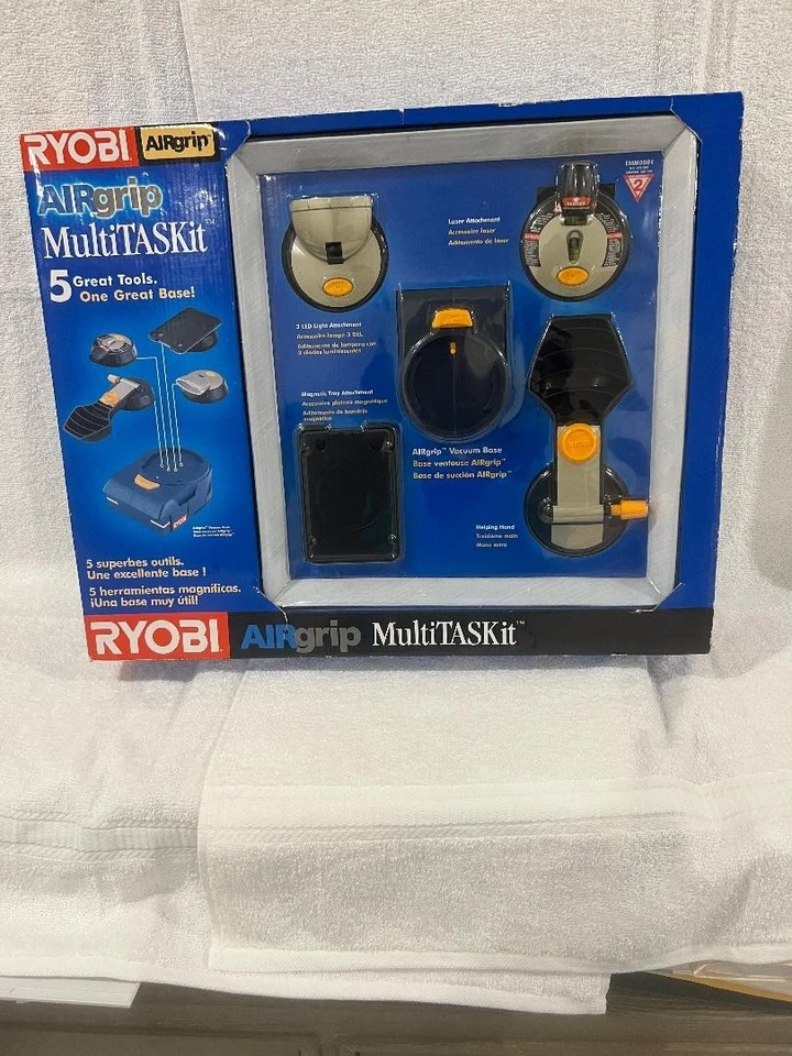 RYOBI AIR GRIP MULTITASK 5-IN-1 TOOL SET - Image 1 of 1