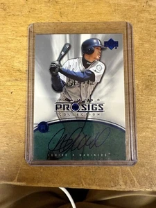 ICHIRO SUZUKI AUTO Diamond 2004 Upper Deck PRO SIGS MLB Basebll Card MARINERS! - Foto 1 di 2