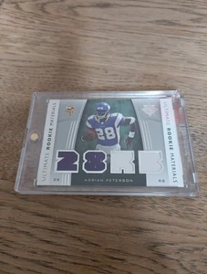 2007 Ultimate Collection Upper Deck Adrian Peterson Rookie Materials - Picture 1 of 4