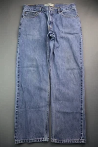 Jeans Levi 505 2007 vintage para hombre calce regular lavado medio talla 36x30 (medida 34x29) - Imagen 1 de 9