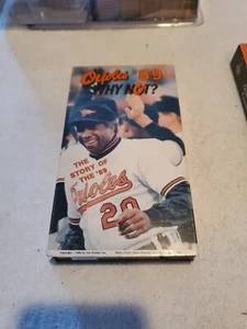 Story of the Baltimore Orioles 1989 Why Not? Market Promo VHS Frank Robinson - Picture 1 of 1
