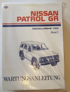Workshop Manual Nissan Patrol Y60GR 1989, 90, 91, 92, 93, 94, 95, 96, 97 - Picture 1 of 2