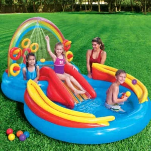 INTEX Pool Aufblasbar Swimmingpool Aufstellpool Schwimmbecken Planschbecken - Bild 1 von 9