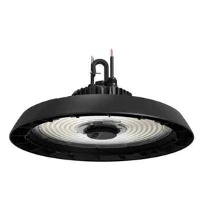 Commercial Electric 1-Pack 14 in. Black Integrated LED Dimmable High Bay Light - Picture 1 of 4