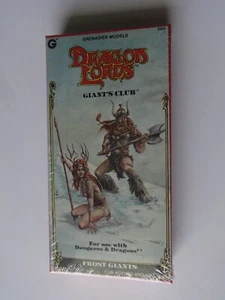 Grenadier Dragon Lords Frost Giants Club 3503 1985 Dungeons & Dragons Sealed D&D - Picture 1 of 6