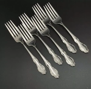 Seis tenedores para ensaladas Wallace acero inoxidable CLARBORNE JAPÓN (RF168) - Imagen 1 de 3