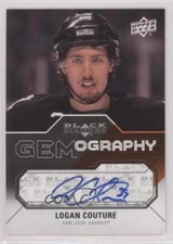2011-12 Upper Deck Black Diamond Gemography Logan Couture #GEM-LO Auto