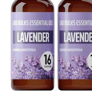 Lavender Essential Oil 2-Pack - Bulk Aroma Bliss for Relaxation & DIY Projects - Picture 1 of 11