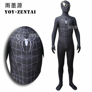 The Amazing 3 Spiderman Black Venom Costume Customized High Quality Zentai Suit - Picture 1 of 5