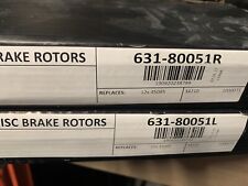 R1 Concepts Rear Disc Brake Rotors 631-80051 L+R