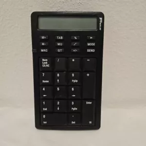 Targus PAUK001 Black Numeric Keypad USB Retractable Calculator for PC & Laptop - Picture 1 of 3