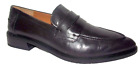 New FRANCO  SARTO Irena Black Leather Pointed Toe Loafers 6 M