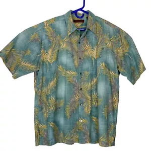 TORI RICHARD Herren Hawaiihemd Gr. XL Blau 100% Rasen Baumwolle Kurzarm 68-13 - Bild 1 von 10
