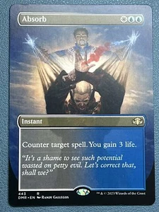 MTG Absorb (Borderless) Dominaria Remastered DMR NM - Picture 1 of 1