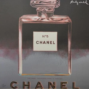 1980s Andy Warhol Signed Limited Edition Lithograph - Chanel - Picture 1 of 5