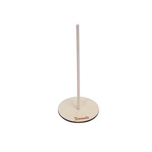 2 Natural Donut Display Stands Wooden Dessert Holder Party Events Decorations - Picture 1 of 9
