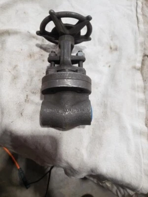 Flowserve VOGT API 602 GATE 3/8" 800 VALVE SW 12111 A105 CR-13 - Image 1 of 3