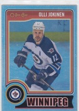2014/15 O-PEE-CHEE..OLLI JOKINEN..RAINBOW PARALLEL..CARD # 25..JETS