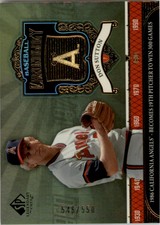 2006 SP Legendary Cuts Baseball Chronology Gold #DS Don Sutton /550 - NM-MT