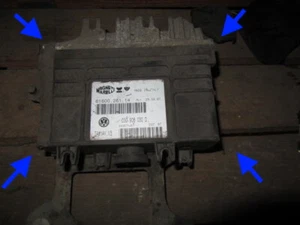 VW POLO 16v 1.4 SPORT 6N Engine ECU 67K MILES PERFECT ORIGINAL RUNNING WARRANTY - Picture 1 of 10
