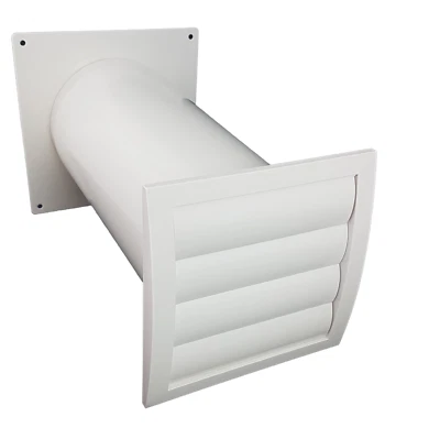 Wall box ø150 telescopic pipe extractor louver lock exhaust flap - Image 1 of 4