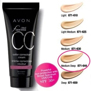 Avon Ideal Flawless CC Color Corrector Cream in Medium Deep - Bild 1 von 1