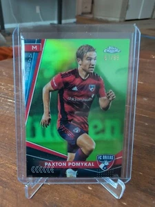 2024 Topps Chrome PAXTON POMYKAL GREEN FC DALLAS 61/99 #19 - Bild 1 von 3