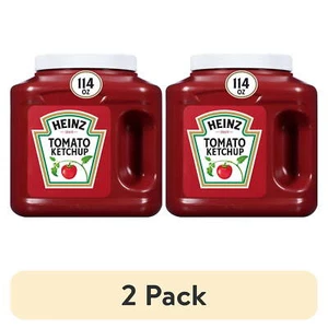 (2 pack) Heinz Tomato Ketchup, 114 oz Jug - Picture 1 of 3