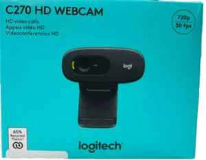 NUEVO Logitech C270 HD Cámara web Videoconferencia Reunión 720p - Imagen 1 de 2