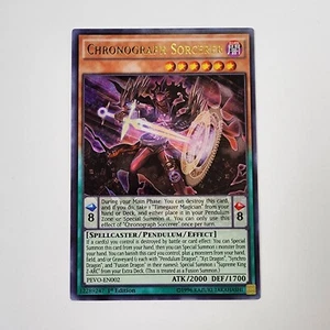 Chronograph Sorcerer - PEVO-EN002 - NM - Ultra Rare - 1st ed - Yugioh - Picture 1 of 3