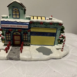 Hawthorne Village Dashers Slitta Riparazione Collezione Natale - Foto 1 di 5